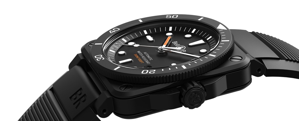 Bell&amp;Ross BR03-92 Diver Black Matte