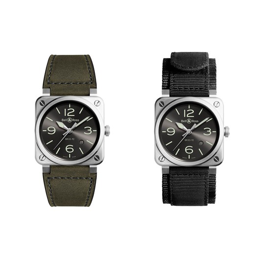 Bell&amp;Ross BR03-92 Grey Lum