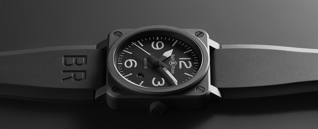 Bell&amp;Ross BR03-92 Black Matte