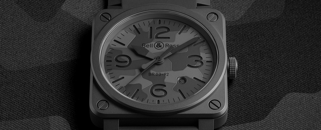 Bell&amp;Ross BR03-92 Black Camo