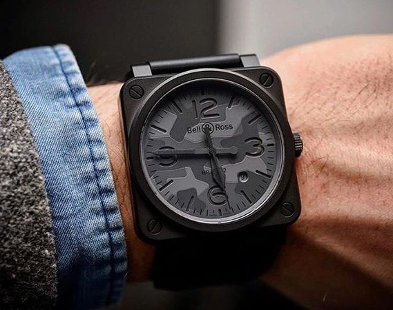 Bell&amp;Ross BR03-92 Black Camo