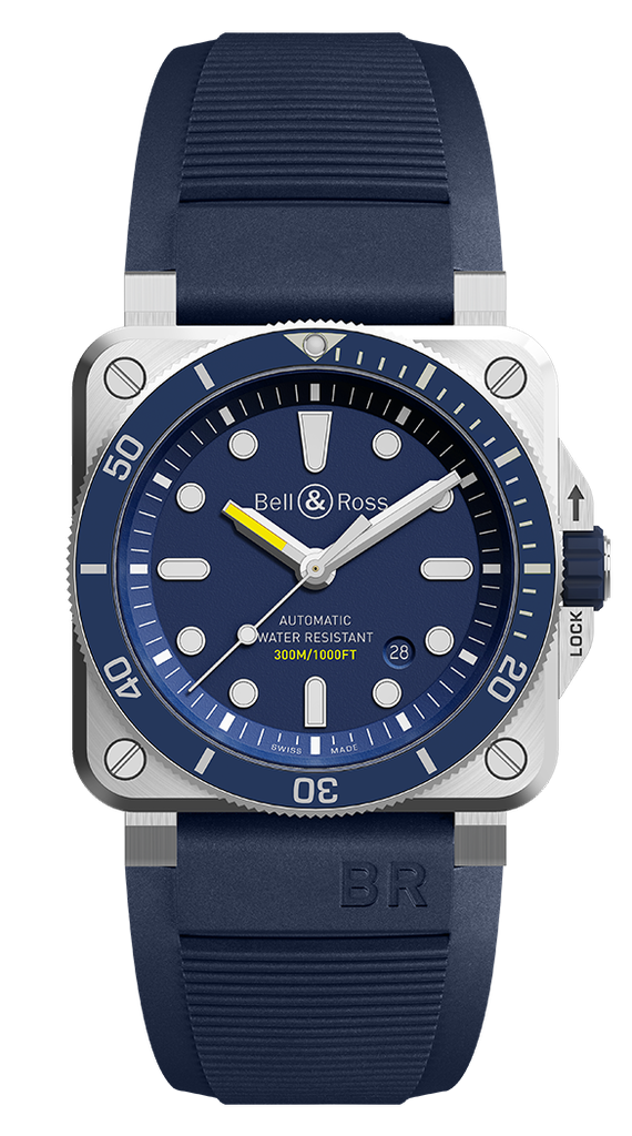 Bell&amp;Ross BR03-92 Diver Blue