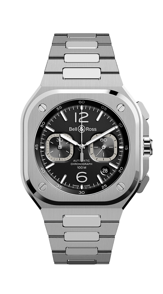 Bell&amp;Ross BR05 Chrono Black Steel