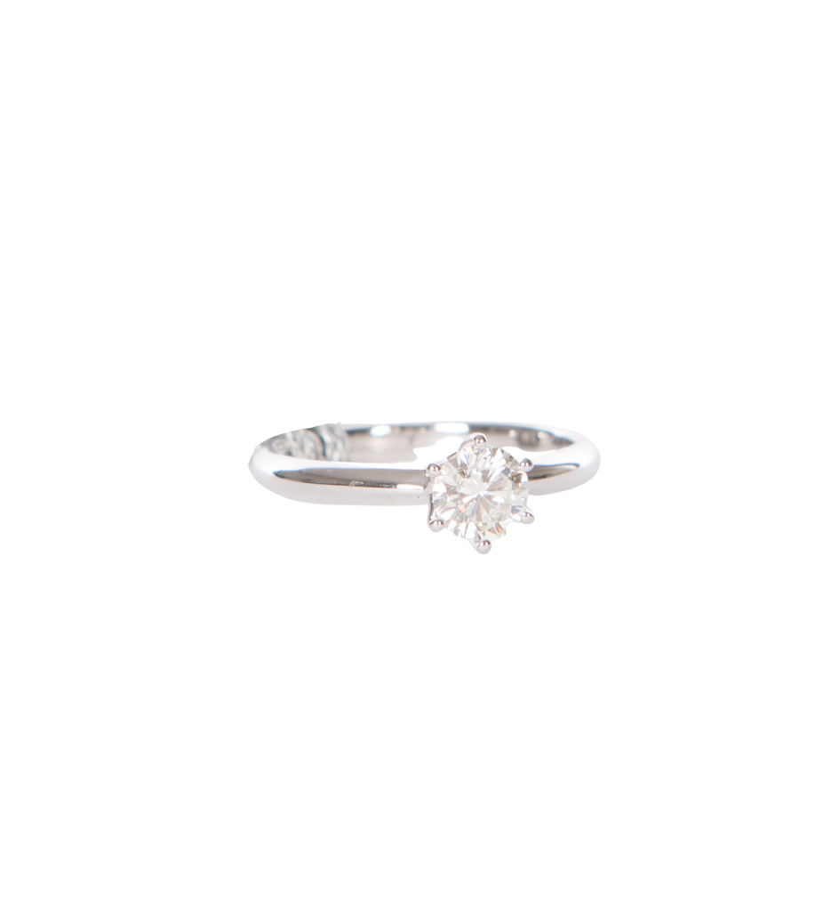 Hulpiau Ring Solitair 0,65 ct